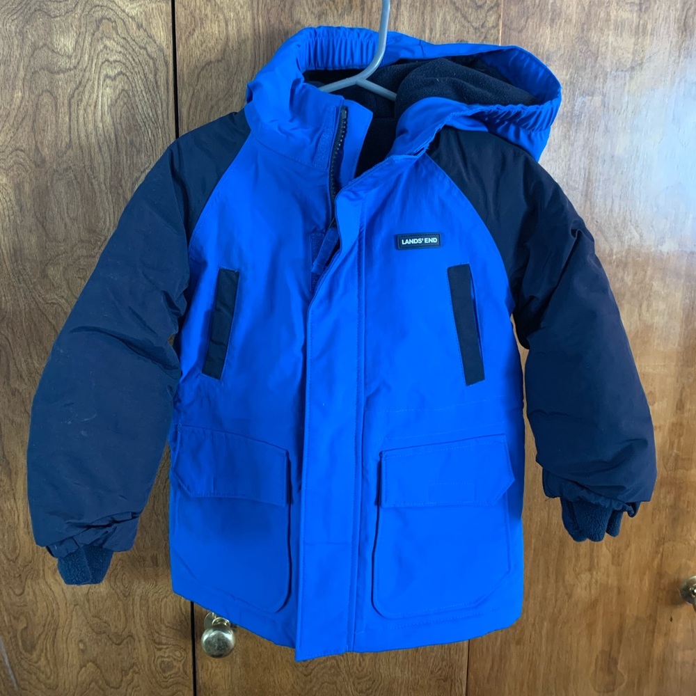 Lands’ End Squall Waterproof Insulated Parka 3T (Two tones blue)